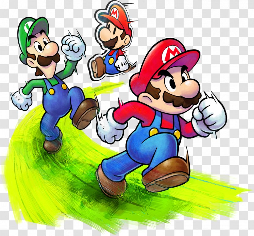 Mario & Luigi: Paper Jam Superstar Saga Bros. - Recreation - Luigi Transparent PNG