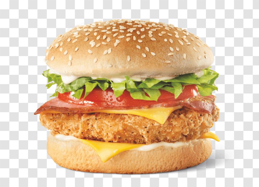 Cheeseburger Whopper TenderCrisp Hamburger Bacon Deluxe - Junk Food Transparent PNG