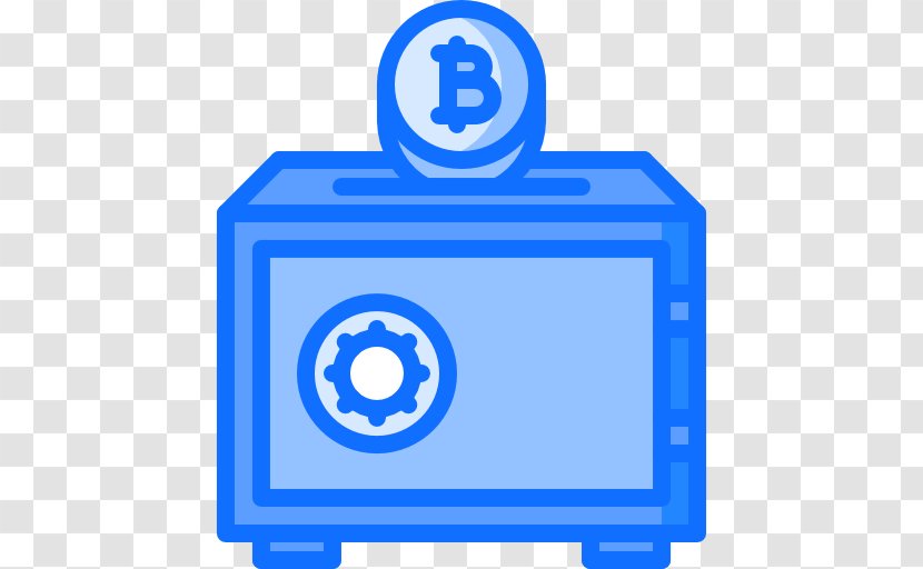 Bitcoin Blockchain Cryptocurrency - Electric Blue Transparent PNG