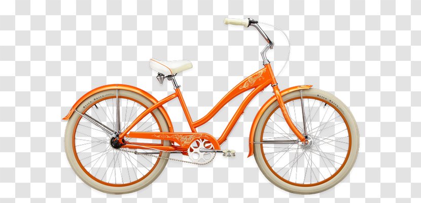 Cruiser Bicycle Electric Felt Bicycles Transparent PNG