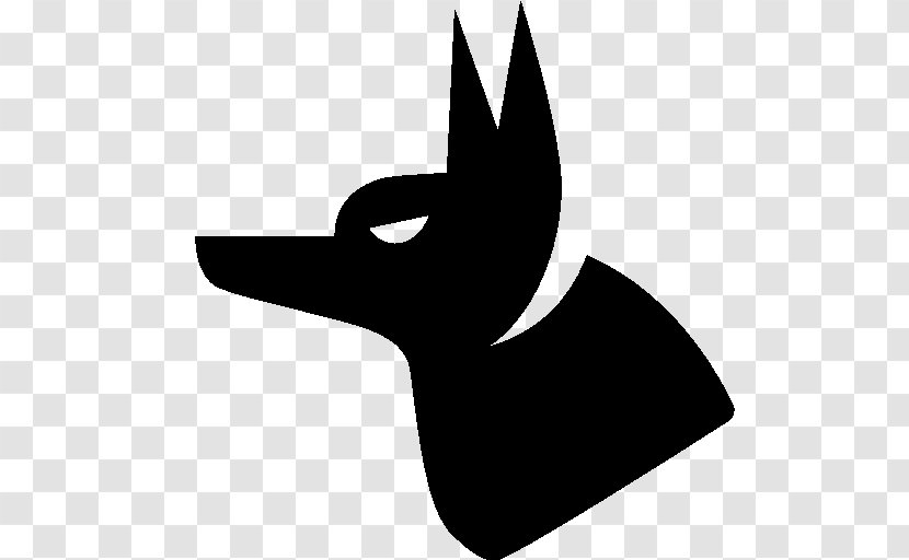 Ancient Egypt Anubis Icon Symbol - Ducks Geese And Swans - Pic Transparent PNG