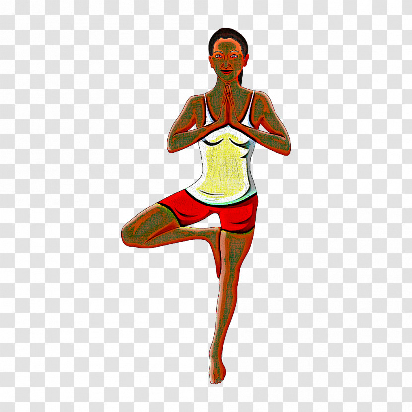 Lunge Leg Physical Fitness Costume Balance Transparent PNG