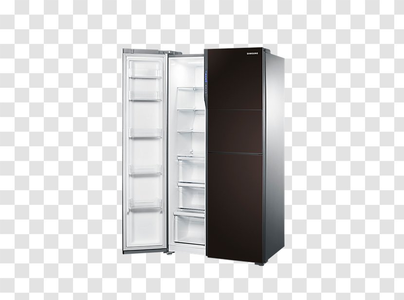 Refrigerator Samsung Galaxy Grand Prime RS554NRUA9M Price - Kitchen Appliance Transparent PNG