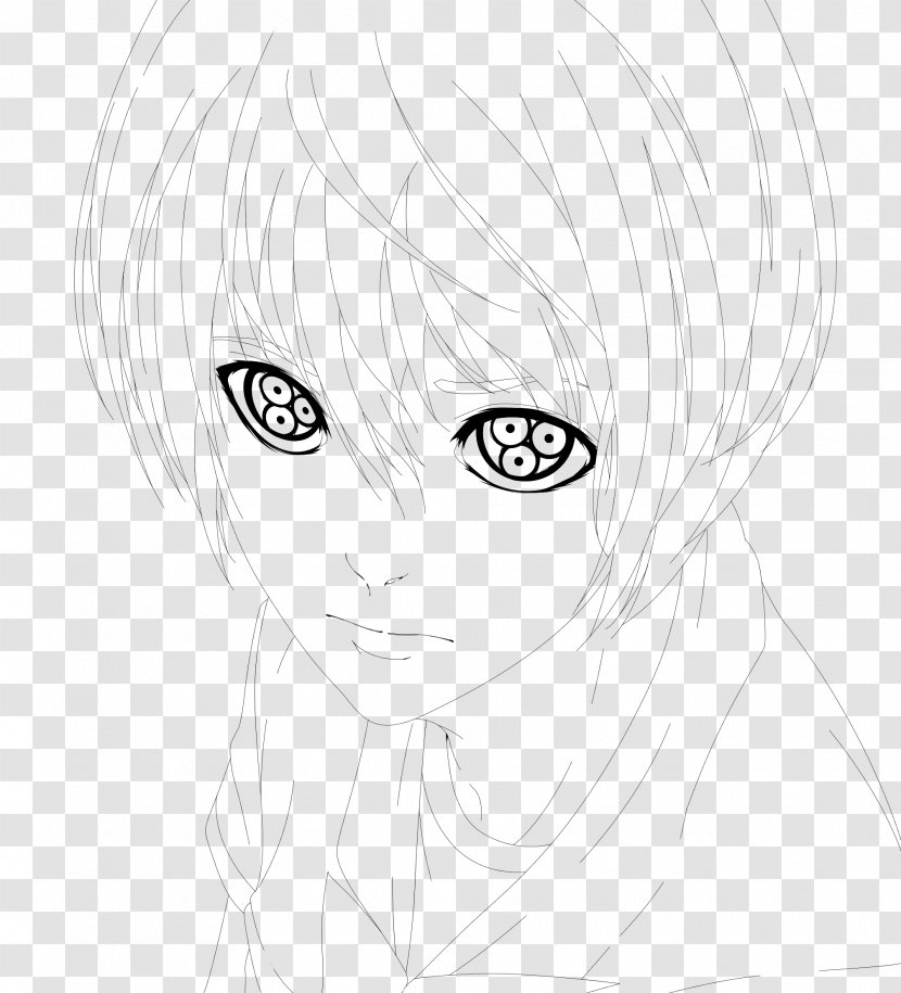 Face Drawing Eyebrow Hair Forehead - Heart - Apocalypse Transparent PNG