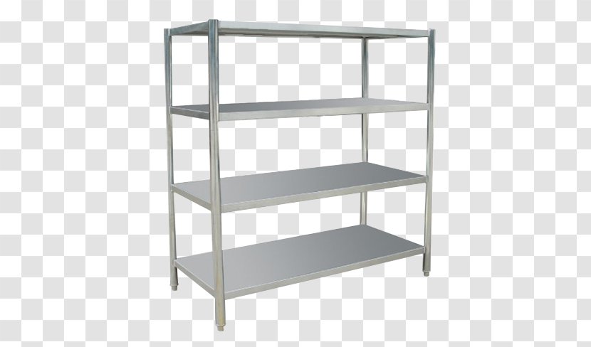 Bookcase Shelf Steel Furniture Metal - Tray - Store Shelves Transparent PNG