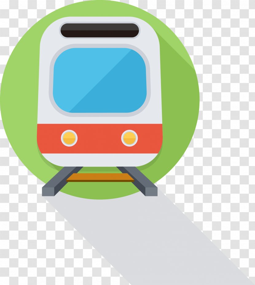 Train Rapid Transit Rail Transport - Cartoon - Icon Transparent PNG