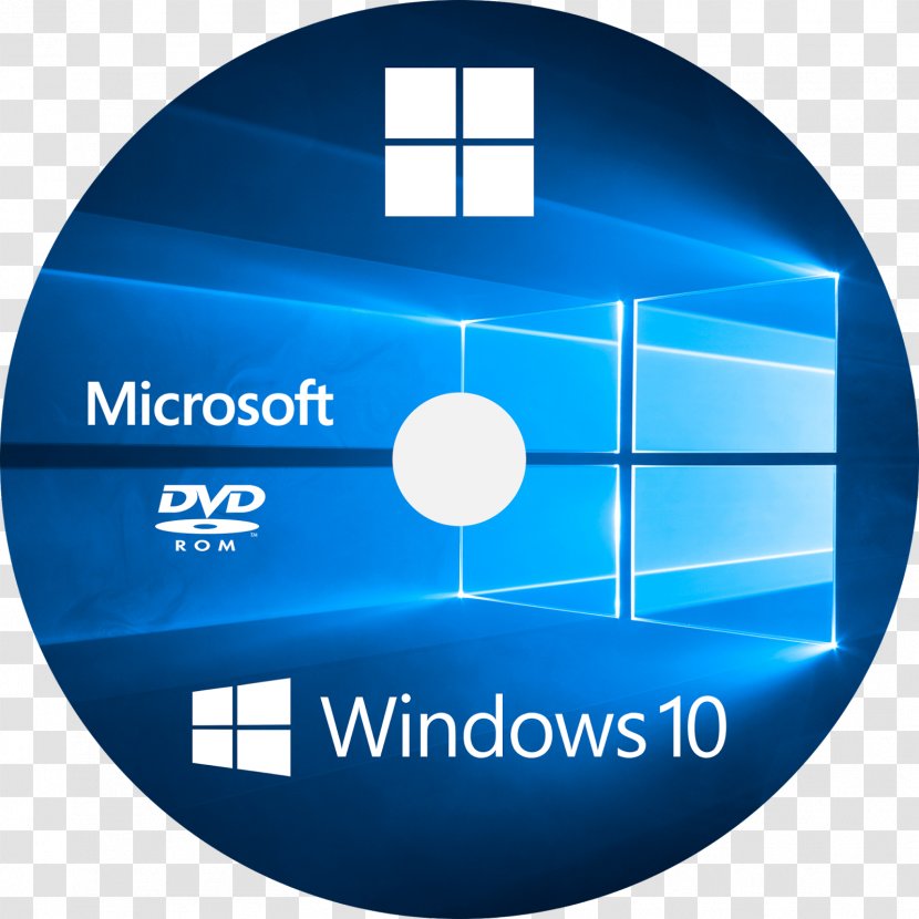 Windows 10 DVD 64-bit Computing 7 Microsoft - Xp Professional X64 Edition - CD Cover Transparent Transparent PNG