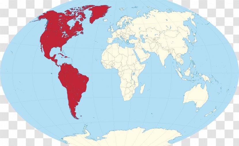 World Map Globe Americas - Earth Transparent PNG