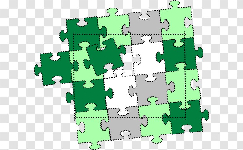 Jigsaw Puzzles Green Puzzle Clip Art Transparent PNG