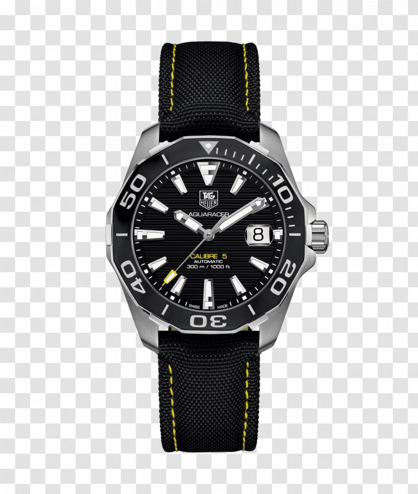 TAG Heuer Aquaracer Calibre 5 Automatic Watch Jewellery - Diving Transparent PNG