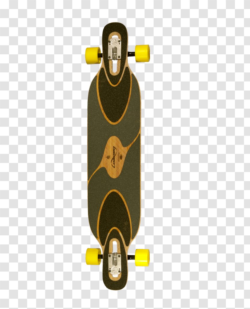 Longboard Dervish Skateboard Sama Kicktail - Durian Transparent PNG