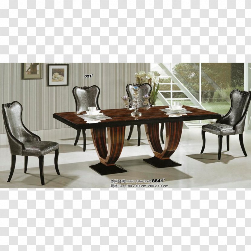 Table Dining Room Furniture Matbord Chair Transparent PNG