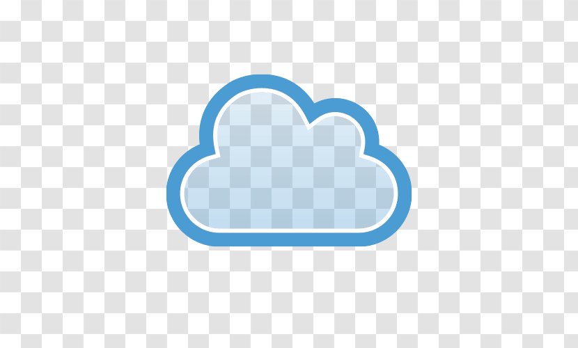 Sticker Cloud Computing Computer Programming Web Components - Sky - Blue Technology Transparent PNG