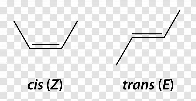 Cis–trans Isomerism Organic Chemistry Structural Isomer - Cisgender - Alkene Transparent PNG