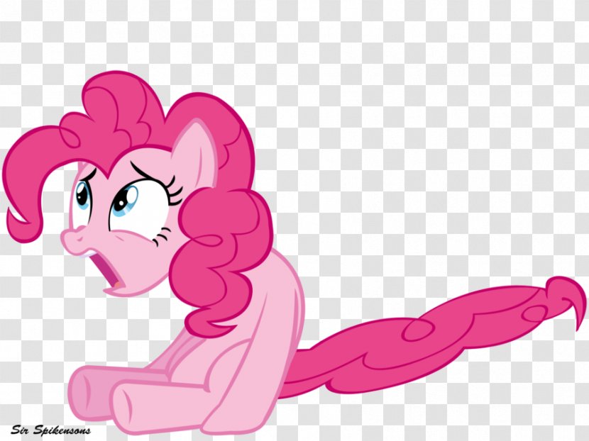 Pinkie Pie Rainbow Dash Fluttershy Rarity Spike - Frame - Shocked Images Transparent PNG