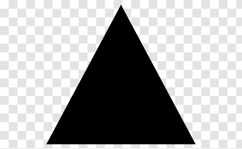 Penrose Triangle Sierpinski Equilateral - Black And White Transparent PNG