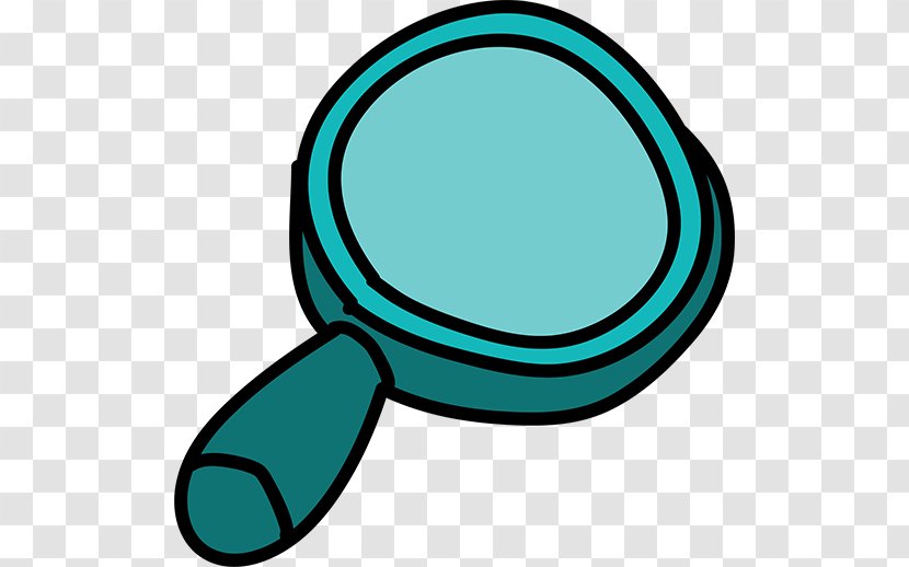 Magnifying Glass Cartoon Animation Clip Art - Transparency And Translucency - Blue Transparent PNG