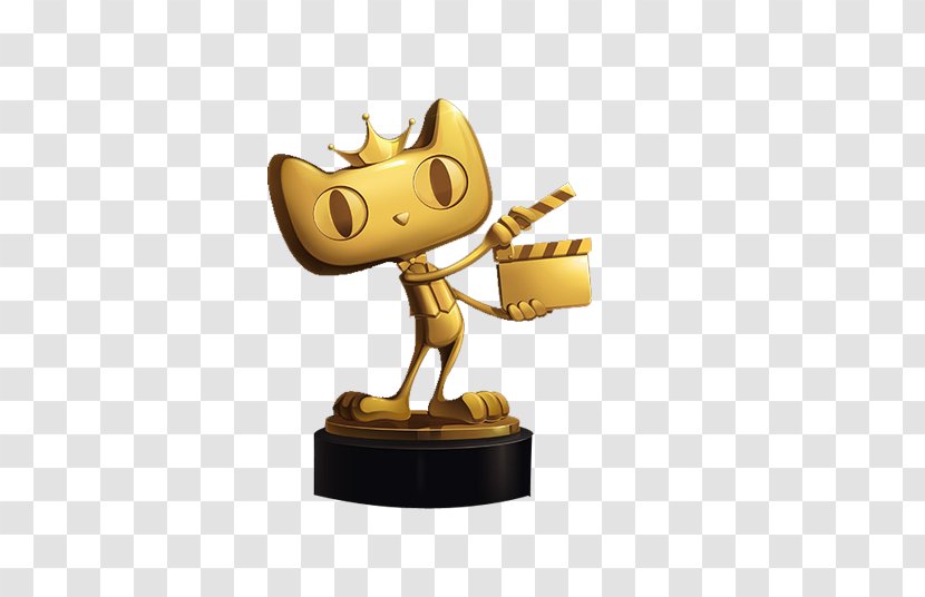 Tmall Logo Clip Art - Cartoon - Golden Lynx Trophy Transparent PNG