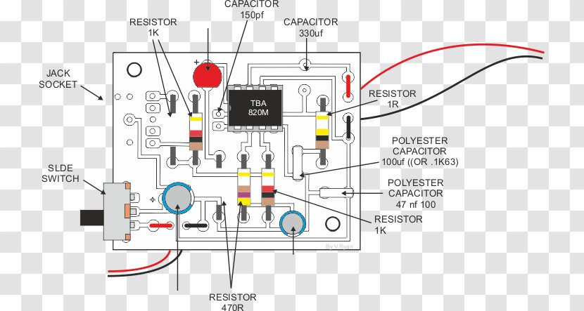Electronic Component Circuit Printed Board Electronics Wiring Diagram - Accessory Transparent PNG
