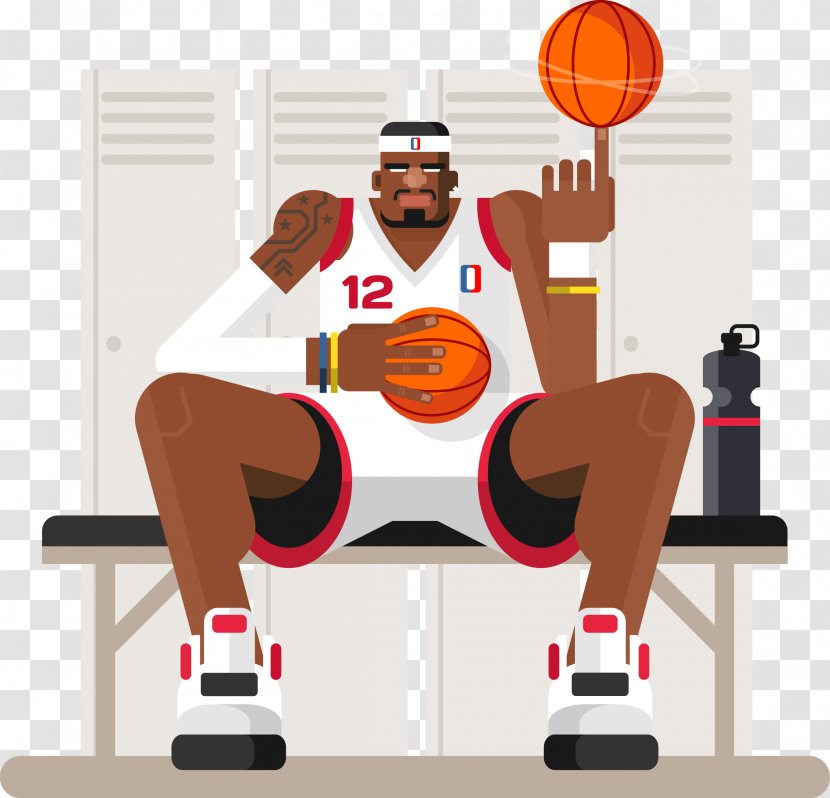 Basketball Player Cartoon Athlete - Sport - Decorative Vector Players Transparent PNG