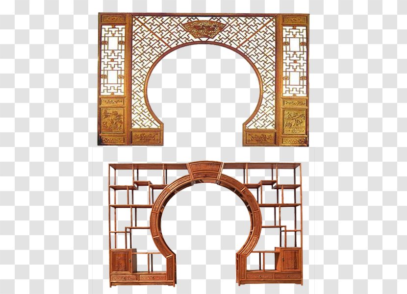 Architecture Moon Gate - Window - The Quaint Quiet Transparent PNG