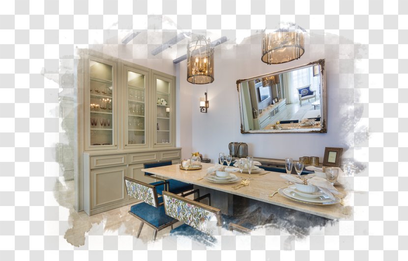 Sinpaş Ege Vadisi Dining Room Sinpas Living Apartment - Interior Design - Medya Pav Transparent PNG