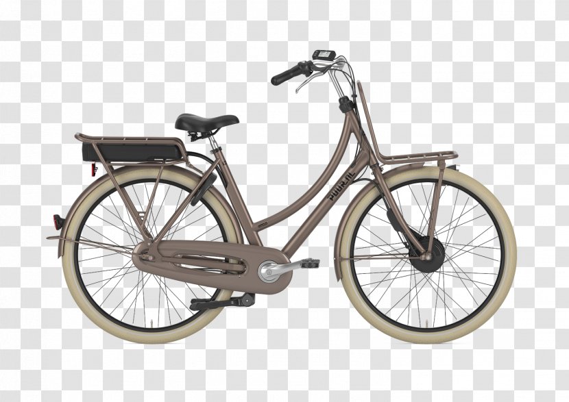 Electric Bicycle Gazelle Netherlands Wheels - Hybrid Transparent PNG