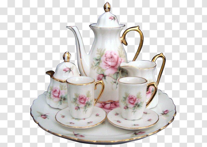 Tea Set Tableware Porcelain Teapot - Dishware - Chinese Transparent PNG