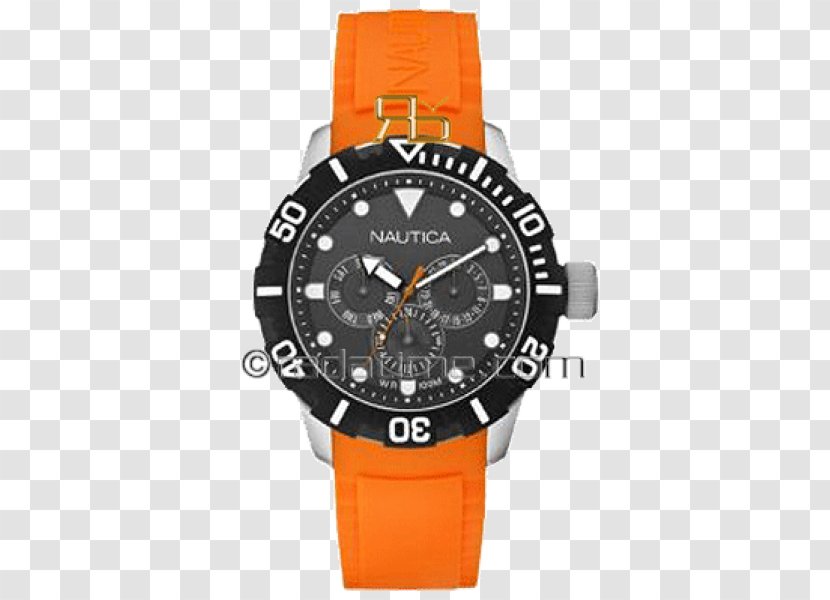 Watch Clock Nautica Chronograph Strap - Diving Transparent PNG