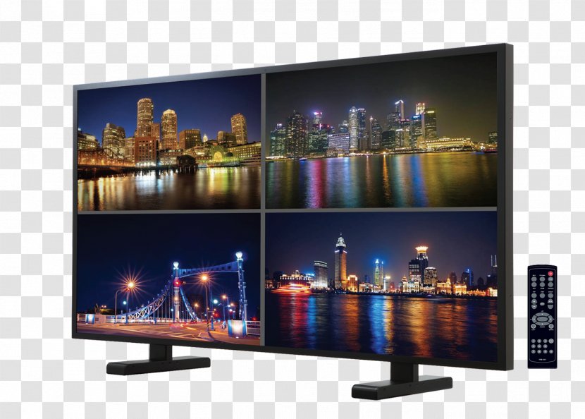 LCD Television Computer Monitors LED-backlit Display Advertising - Multimedia - Digital Signage Transparent PNG