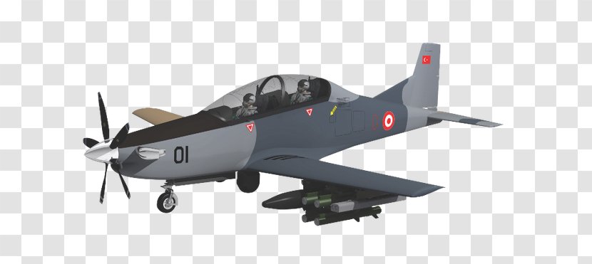 TAI Hürkuş EMB 312 Tucano Airplane Turkey Aircraft - Fighter - Military Aviation Transparent PNG