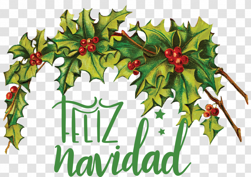 Feliz Navidad Merry Christmas Transparent PNG