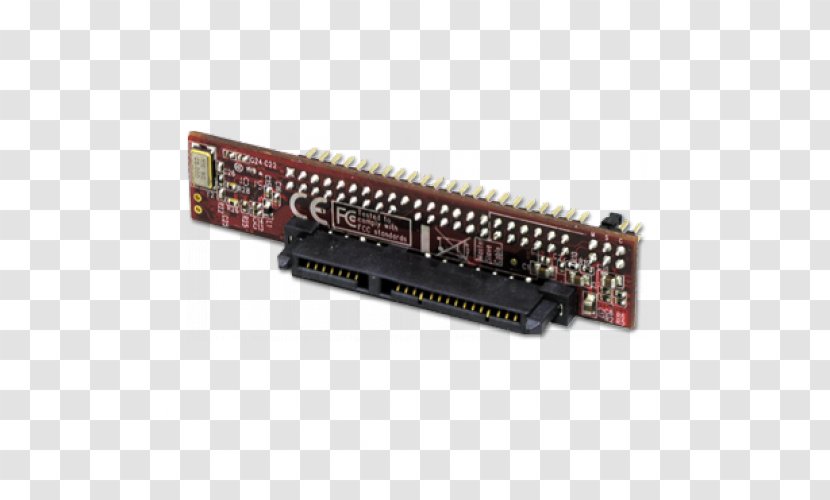 Microcontroller Parallel ATA Serial Adapter Hard Drives - Circuit Component Transparent PNG