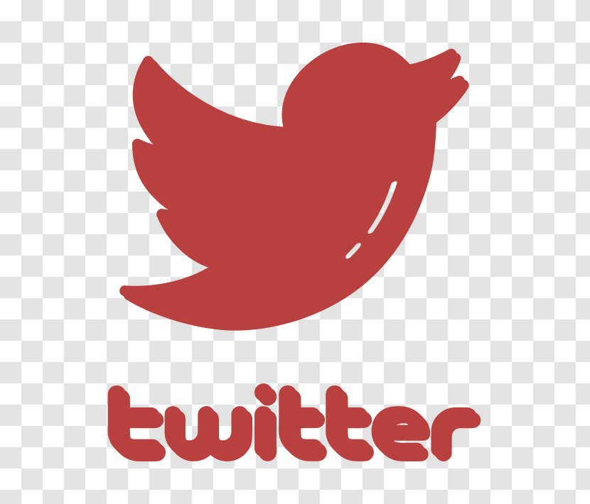 Icon Twitter - Redm - Wing Red Transparent PNG