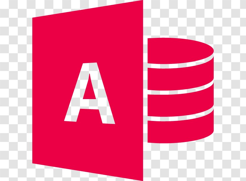 Microsoft Access Database - Red - MS Photos Transparent PNG