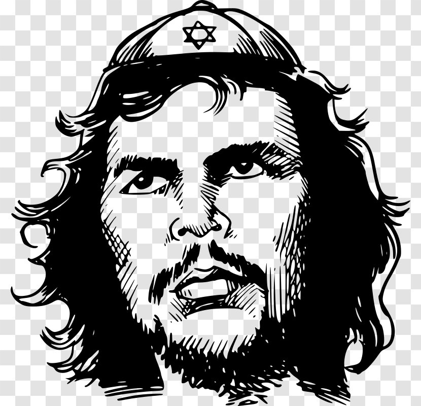 Che Guevara Jewish People Judaism Clip Art - Portrait Transparent PNG