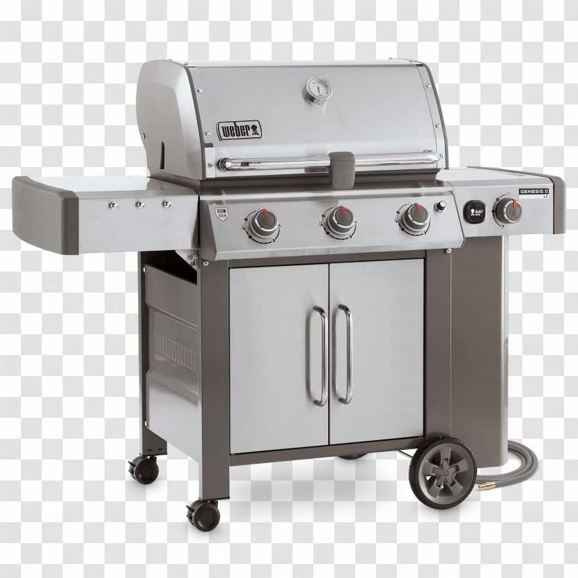 Barbecue Grilling Weber Genesis II LX 340 Weber-Stephen Products E-410 - Propane Transparent PNG
