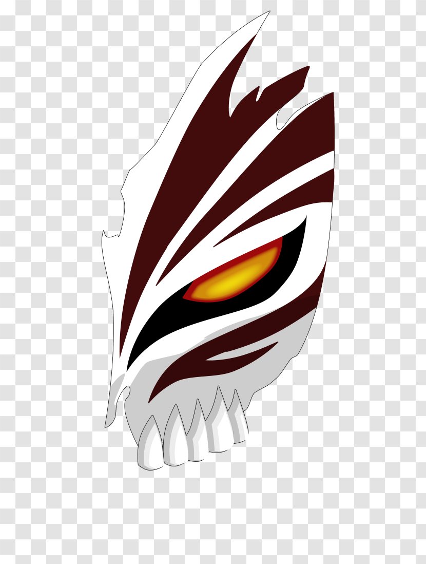 Ichigo Kurosaki Hollow Bleach Rukia Kuchiki Mask - Helmet Transparent PNG