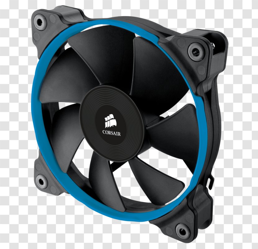 CORSAIR Air Series SP120 Quiet Edition High Static Pressure Computer Cases & Housings Corsair Components Heat Sink Fan - Cooling Transparent PNG