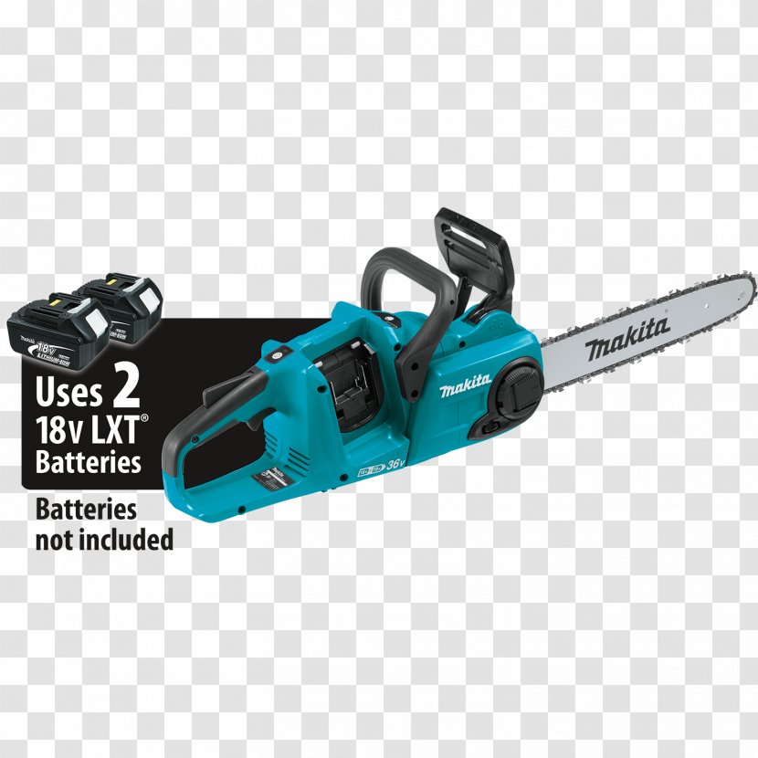 Lithium-ion Battery Chainsaw Makita Cordless - Volt Transparent PNG