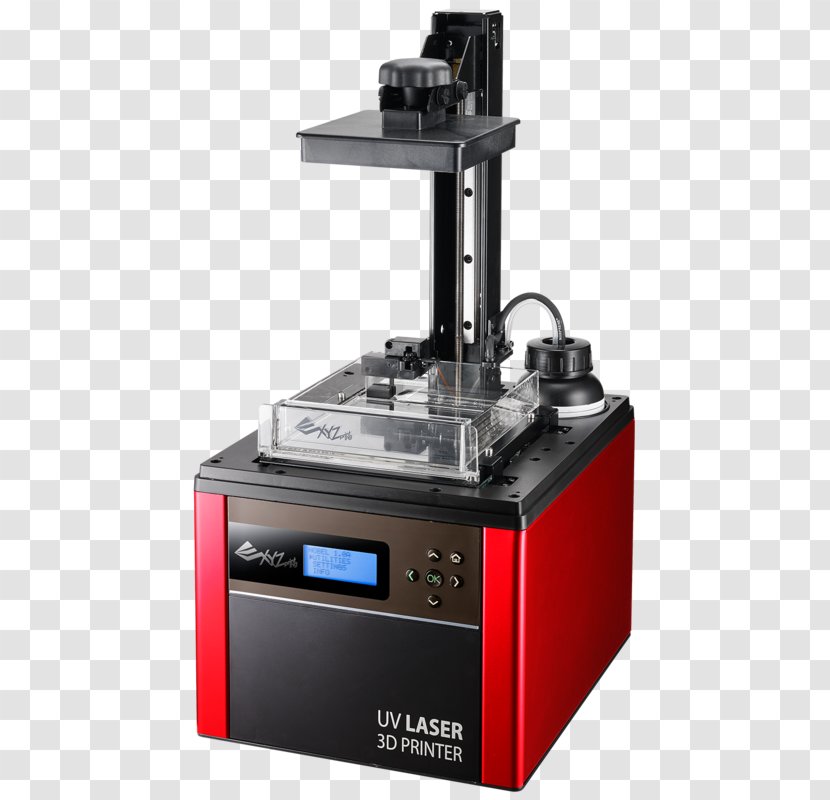 XYZprinting Nobel 1.0 3D Printer Stereolithography Printers Printing - 3d Transparent PNG