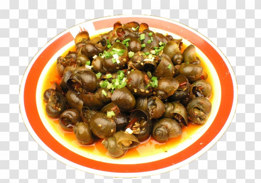 Escargot Download Icon - Dish - Spicy Onion Fried Snail Transparent PNG