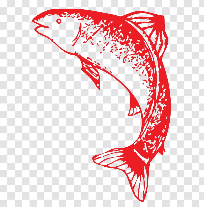 Art Fish Logo - Drawing - Red Transparent PNG