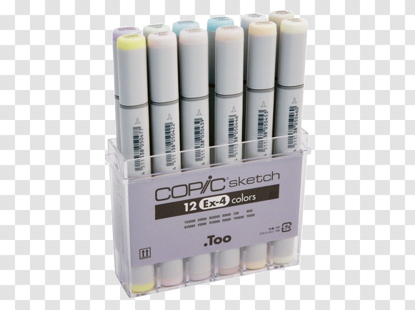 Copic Marker Pen Sketch Pens Drawing - Tree - Set Multi Color Transparent PNG