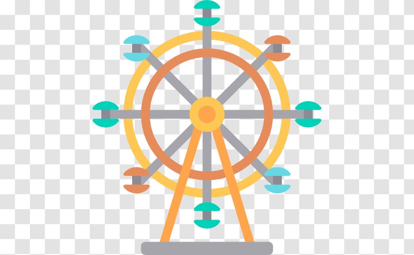 Ship's Wheel Steering Clip Art - Anchor - Amusement Park Equipment Transparent PNG