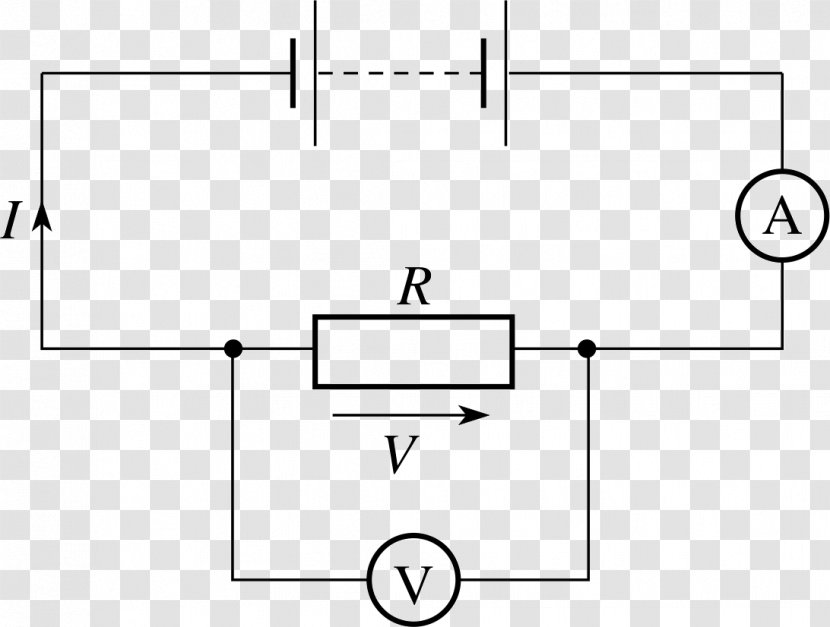 Circuit Diagram Wiring Resistor Electrical Network Electronic - White Transparent PNG