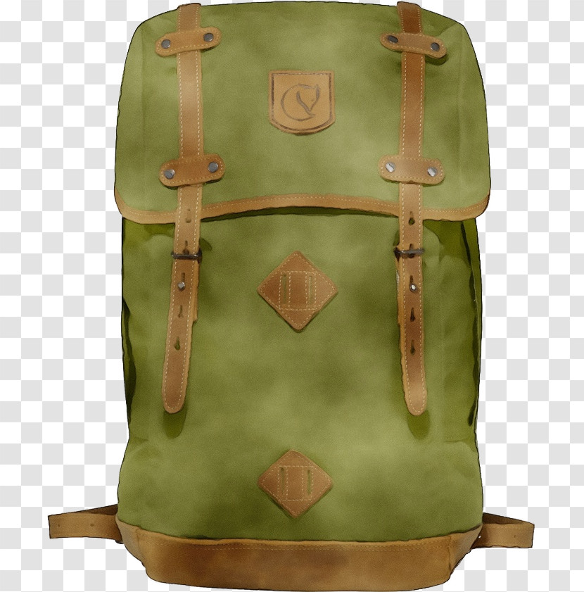 Bag Baggage Green Handbag Khaki Transparent PNG