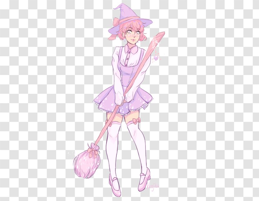 Fairy Pink M Costume Sketch - Cartoon Transparent PNG