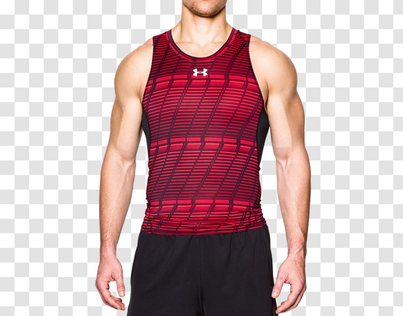 T-shirt Top Sleeveless Shirt Under Armour Clothing - Neck Transparent PNG