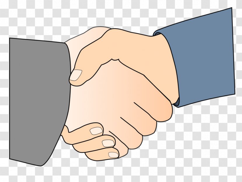 Handshake Drawing Cartoon Clip Art - Hand - Pictures Of Shaking Transparent PNG